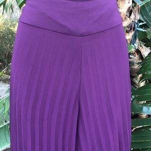 Iris pleated Palazzo pants
